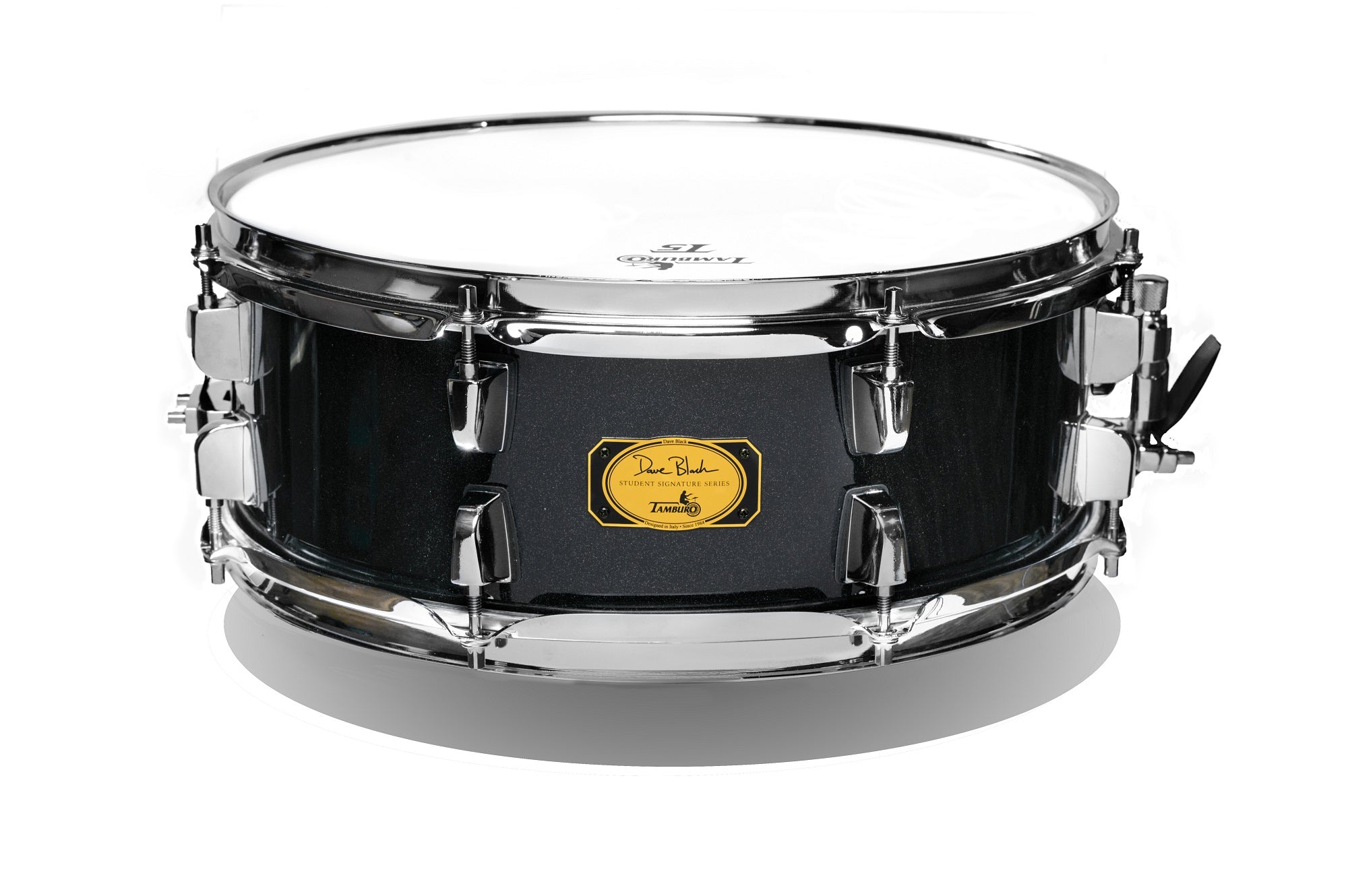 marching snare drum black