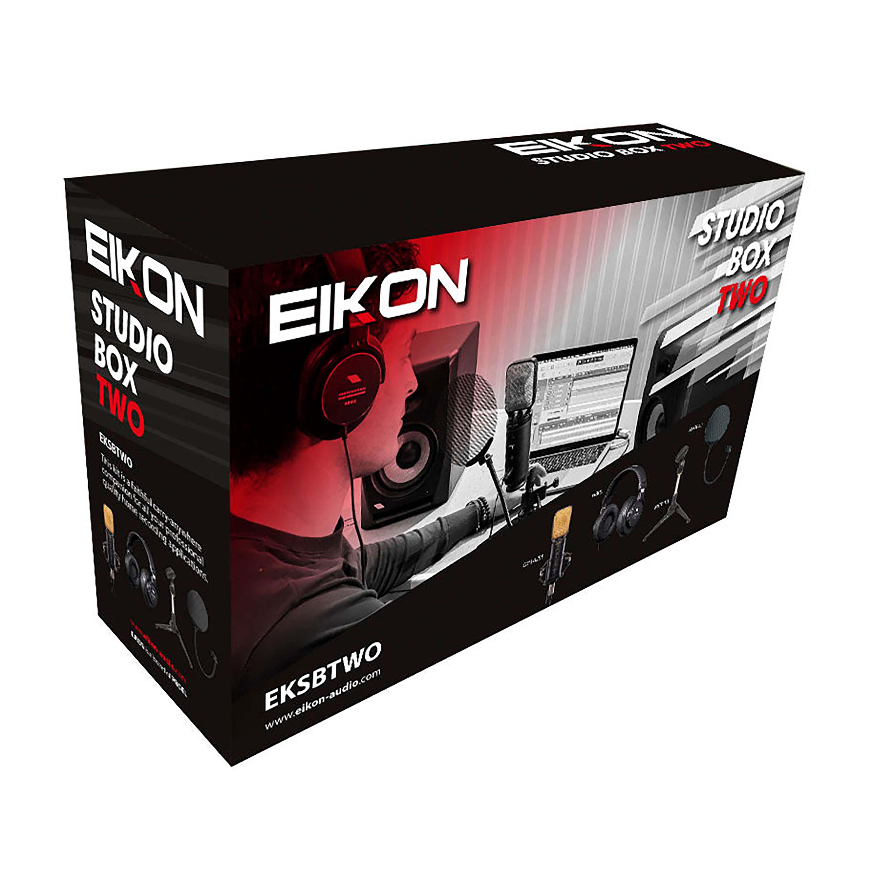 Eikon Advanced Home Recording Bundle: CM14USB, H800