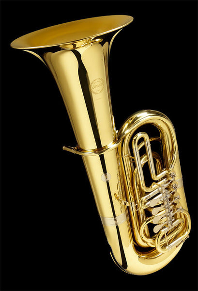 Grassi GR TBA200MKII Tuba in B♭ with 4 Rotary Valves Yellow Brass Lacquered (Master Series)