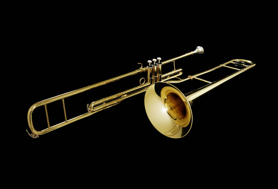 Grassi GR TRB300MKII Tenor Trombone in B♭ Piston Valves Lacquered (Master Series)