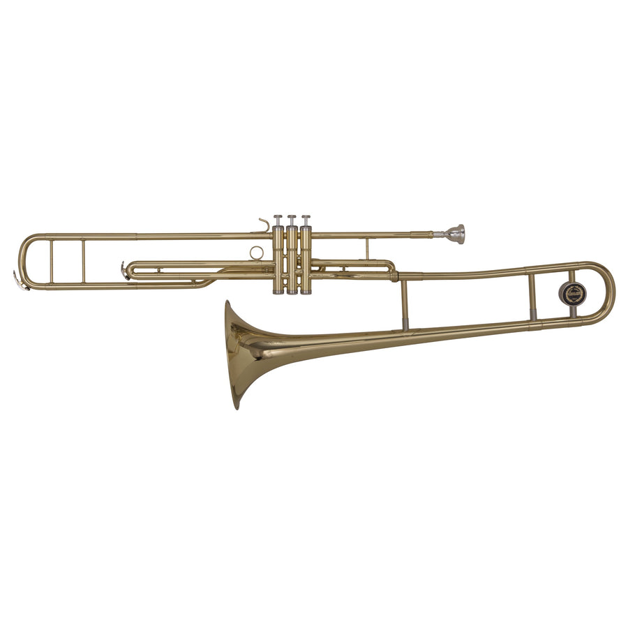 Grassi GR TRB300MKII Tenor Trombone in B♭ Piston Valves Lacquered (Master Series)