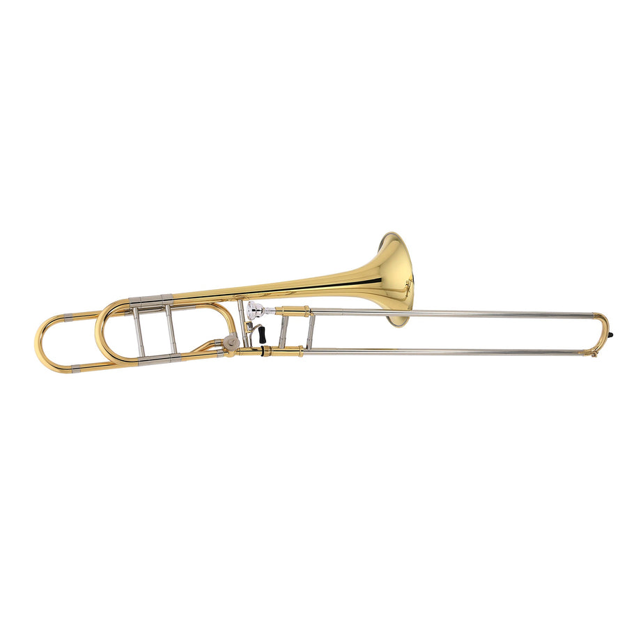 Grassi GR TRB500GMKII Tenor/Bass Trombone in B♭-F Yellow Brass Lacquered (Master Series)