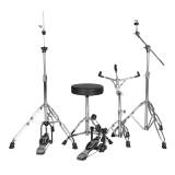 Tamburo TB T5R22DARK T5 Series Complete Drum Set with Hardware Included (5-piece shell pack with Snare Drum and 22