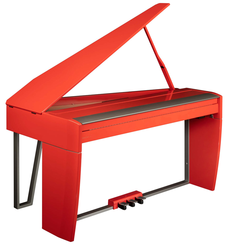 Dexibell VIVOH10MGDRP VIVO H10MG Digital Mini Grand Piano in Polished Dark Red